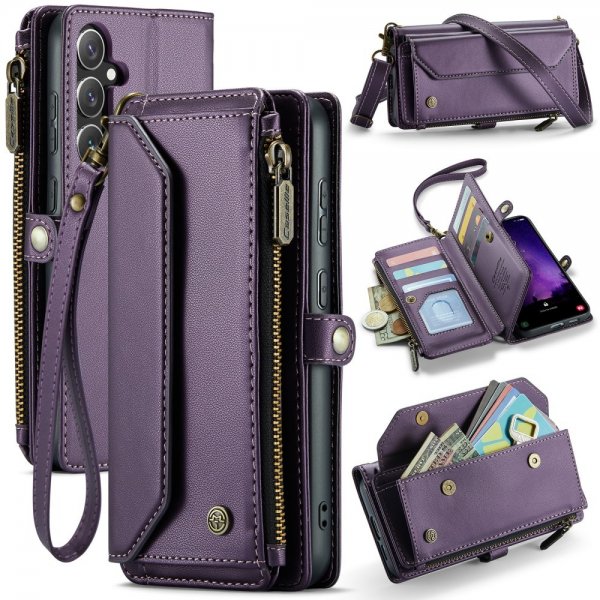 CaseMe Samsung Galaxy S24 FE Etui C36 Series Lilla