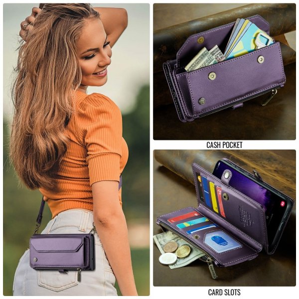 CaseMe Samsung Galaxy S24 FE Etui C36 Series Lilla