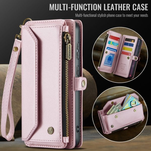 CaseMe Samsung Galaxy S24 FE Etui C36 Series Rosa