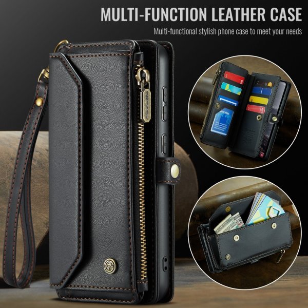 CaseMe Samsung Galaxy S24 FE Etui C36 Serie Sort