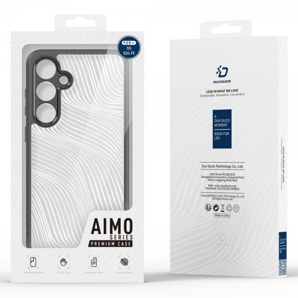 Dux Ducis Samsung Galaxy S24 FE Cover Aimo Series Sort