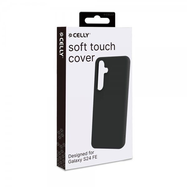 Celly Samsung Galaxy S24 FE Cover CROMO Sort