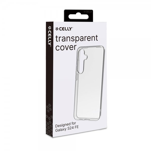 Celly Samsung Galaxy S24 FE Cover GELSKIN Transparent
