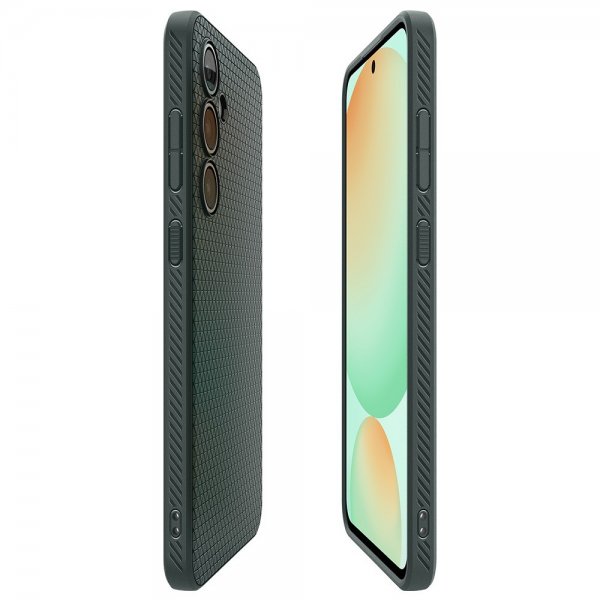 Spigen Samsung Galaxy S24 FE Cover Liquid Air Abyss Green
