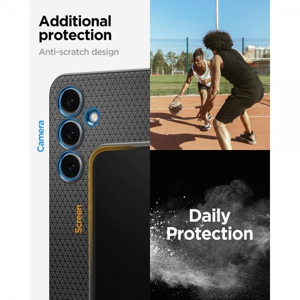 Spigen Samsung Galaxy S24 FE Cover Liquid Air Matte Black