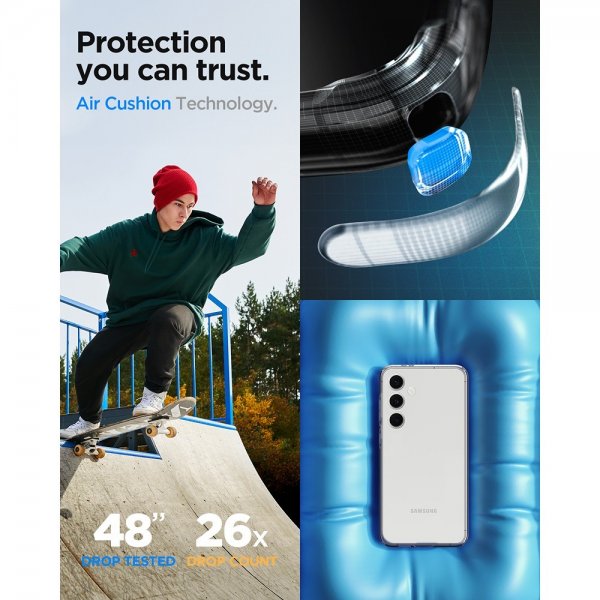 Spigen Samsung Galaxy S24 FE Cover Liquid Crystal Crystal Clear