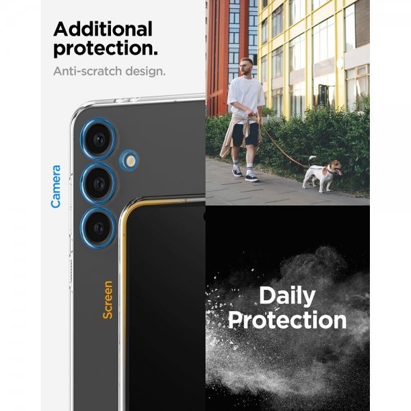 Spigen Samsung Galaxy S24 FE Cover Liquid Crystal Crystal Clear