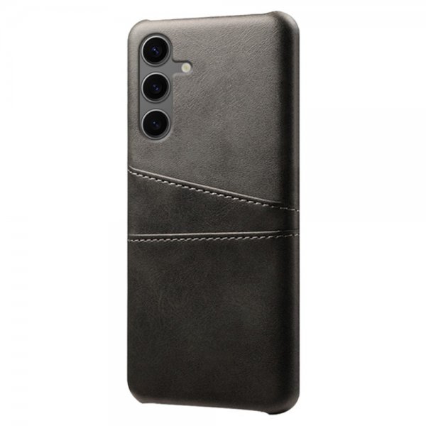 Samsung Galaxy S24 FE Etui med to Kortlommer Sort