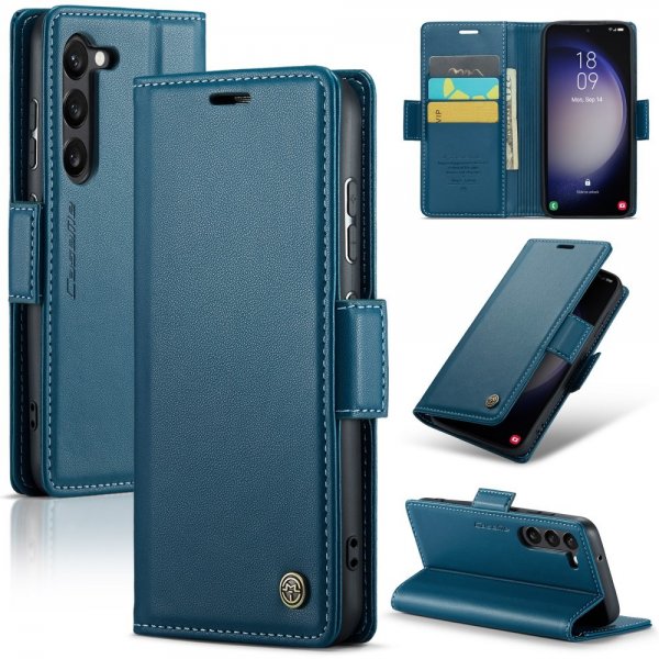 CaseMe Samsung Galaxy S24 Etui 023 Series Blå