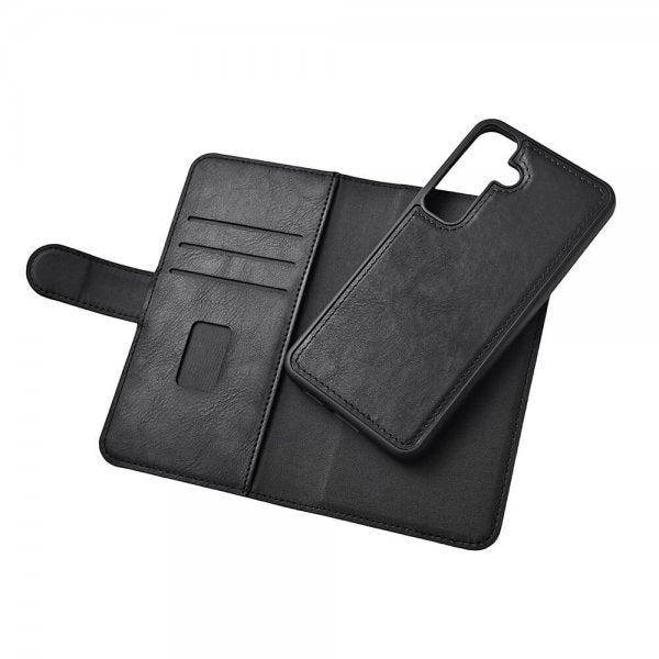 Gear Samsung Galaxy S24 Etui 3 Kortlommer Aftageligt Cover Sort