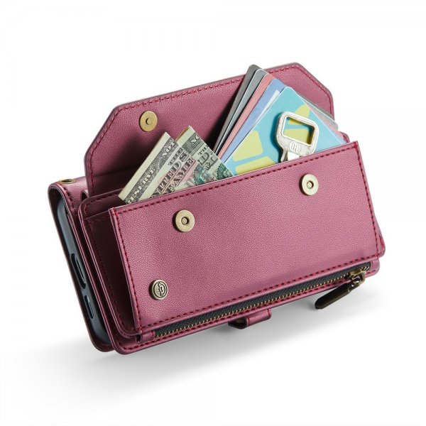 CaseMe Samsung Galaxy S24 Etui C36 Series Rød