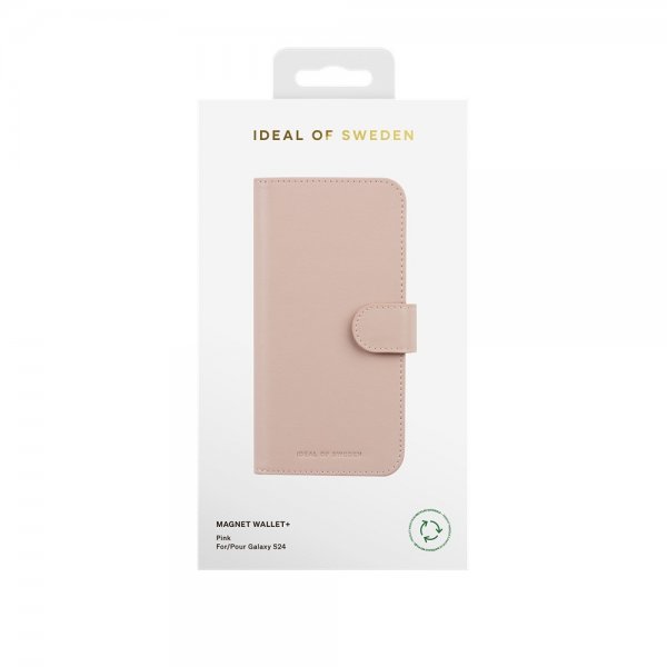 Ideal of Sweden Samsung Galaxy S24 Cover Magnet Wallet+ Rosa