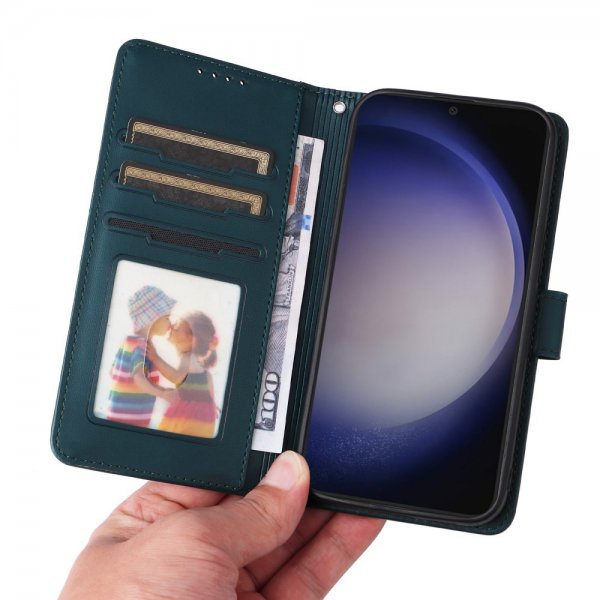 Betopnice Samsung Galaxy S24 Etui med Aftageligt Cover 005 Blå