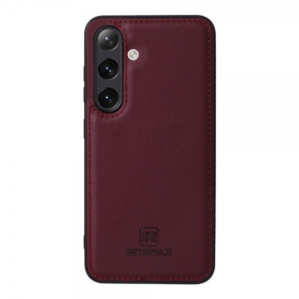 Betopnice Samsung Galaxy S24 Etui med aftageligt Cover 005 Rød