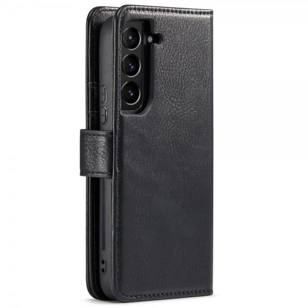 Dg.Ming Samsung Galaxy S24 Etui med Aftageligt Cover Sort