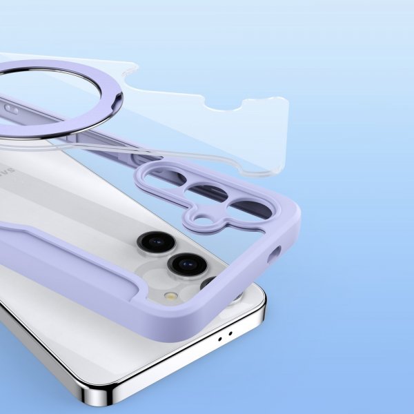 Dux Ducis Samsung Galaxy S24 Cover Skin X Pro Series Kickstand MagSafe Lilla