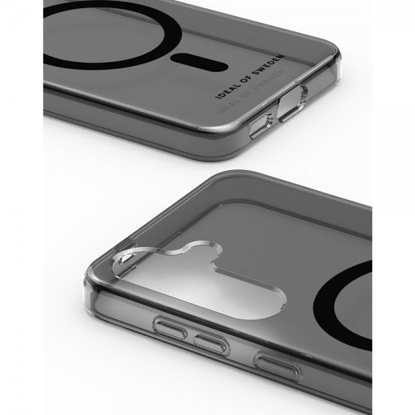 Ideal of Sweden Samsung Galaxy S24/Galaxy S25 Cover Clear Case MagSafe Tinted Black