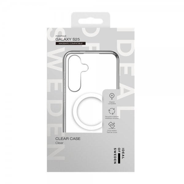Ideal of Sweden Samsung Galaxy S24/Galaxy S25 Cover Clear Case MagSafe Transparent