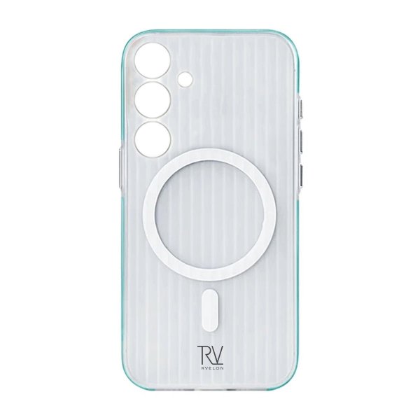 Rvelon Samsung Galaxy S24 Cover Riflet MagSafe Blå