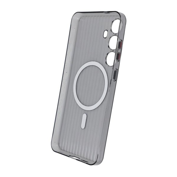 Samsung Galaxy S24 Cover Riflet MagSafe Transparent Sort