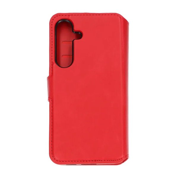 Rvelon Samsung Galaxy S24 Cover Magnetisk Aftageligt Etui Rød