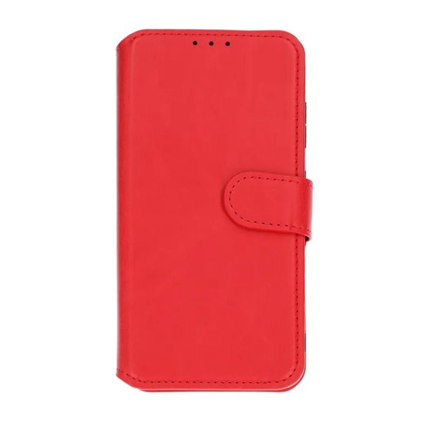 Rvelon Samsung Galaxy S24 Cover Magnetisk Aftageligt Etui Rød