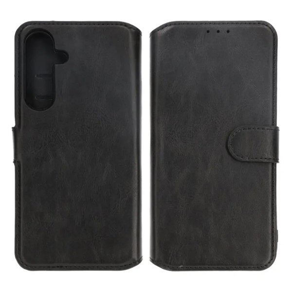 Rvelon Samsung Galaxy S24 Cover Magnetisk Aftagelig Skal Sort