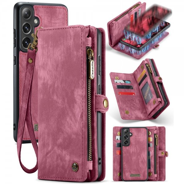 CaseMe Samsung Galaxy S24 Plus Etui 008 Series Aftageligt Cover Rød