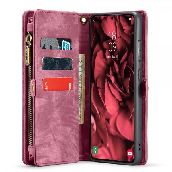 CaseMe Samsung Galaxy S24 Plus Etui 008 Series Aftageligt Cover Rød