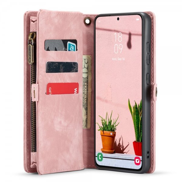 CaseMe Samsung Galaxy S24 Plus Cover 008 Series Aftageligt Cover Rosa