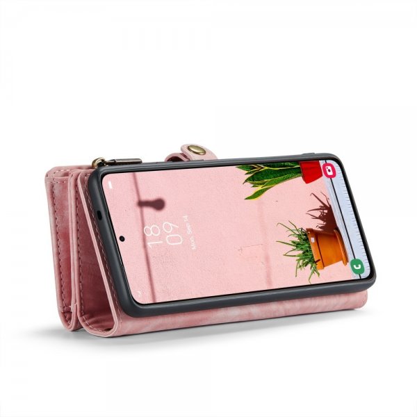 CaseMe Samsung Galaxy S24 Plus Cover 008 Series Aftageligt Cover Rosa