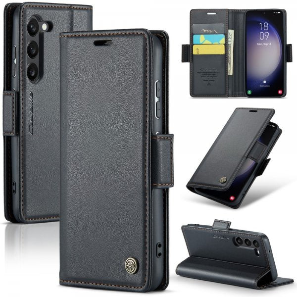 CaseMe Samsung Galaxy S24 Plus Etui 023 Series Sort