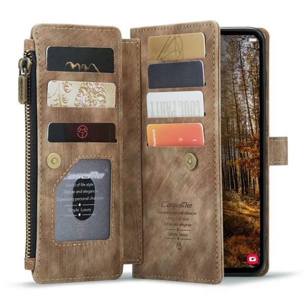 CaseMe Samsung Galaxy S24 Plus Cover C30 Series Brun