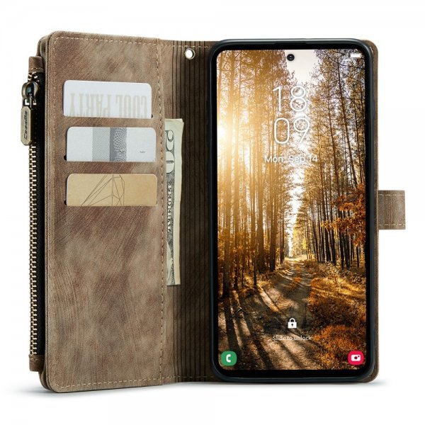 CaseMe Samsung Galaxy S24 Plus Cover C30 Series Brun