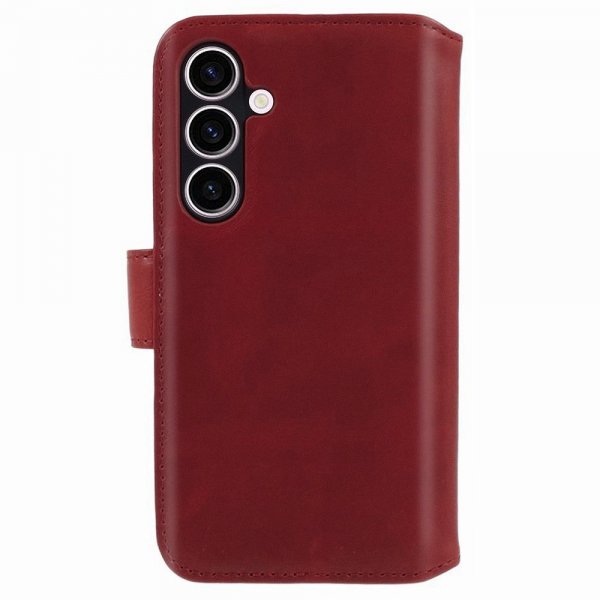 Nordic Covers Samsung Galaxy S24 Plus Cover Essential Leather Poppy Red