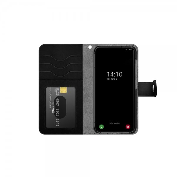 Ideal of Sweden Samsung Galaxy S24 Plus Cover Magnet Wallet+ Sort