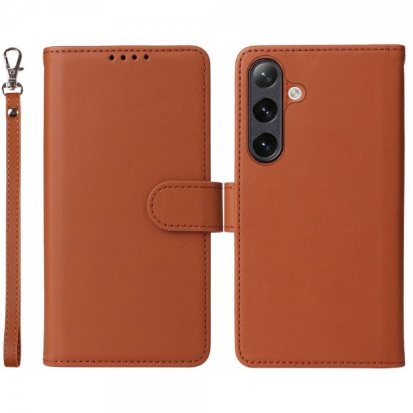 Betopnice Samsung Galaxy S24 Plus Cover med Aftageligt Cover 005 Brun
