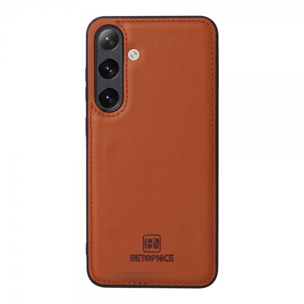 Betopnice Samsung Galaxy S24 Plus Cover med Aftageligt Cover 005 Brun