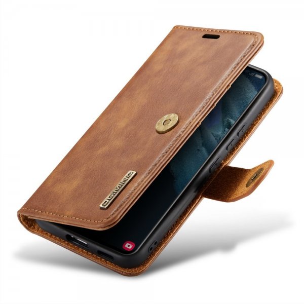 Dg.Ming Samsung Galaxy S24 Plus Cover med Aftageligt Cover Brun