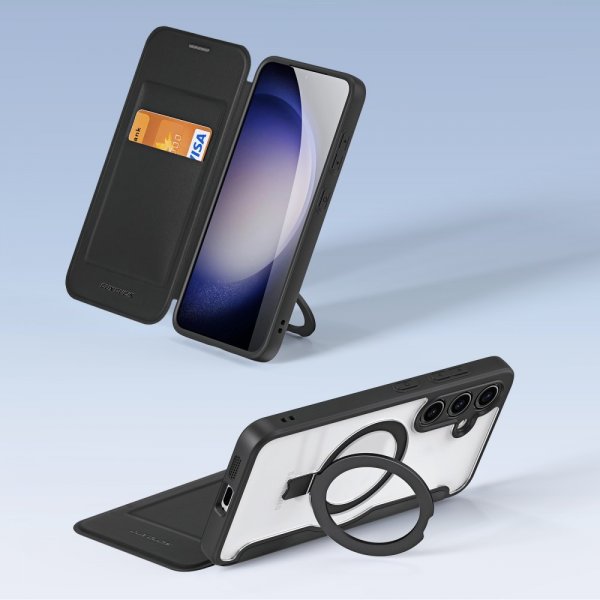 Dux Ducis Samsung Galaxy S24 Plus Cover Skin X Pro Series Kickstand MagSafe Sort