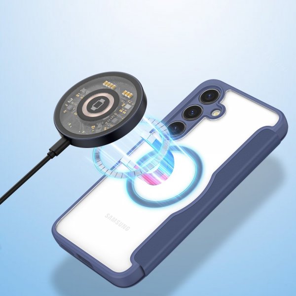 Dux Ducis Samsung Galaxy S24 Plus Cover Skin X Pro Series MagSafe Blå
