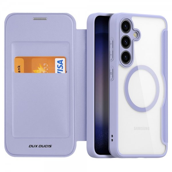 Dux Ducis Samsung Galaxy S24 Plus Cover Skin X Pro Series MagSafe Lilla