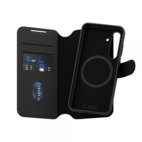 CARE by PanzerGlass Samsung Galaxy S24 Plus Cover Tango Two-in-One Wallet MagSafe Sort