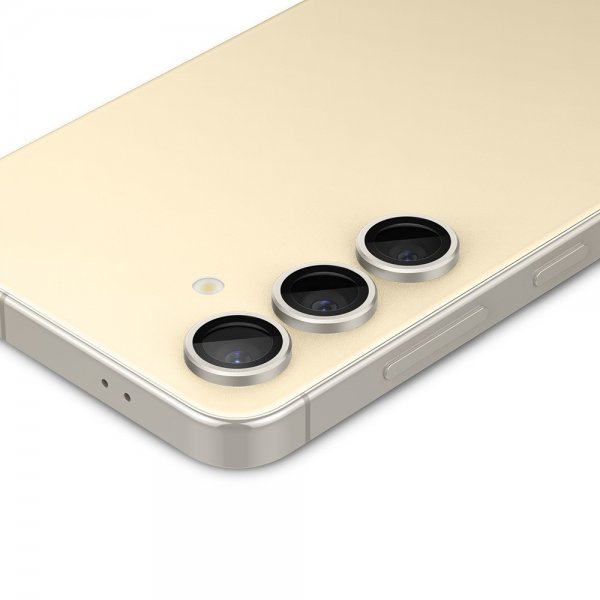Spigen Samsung Galaxy S24 Plus Kamerabeskyttelse GLAS.tR EZ Fit Optik Pro 2-pak Gul