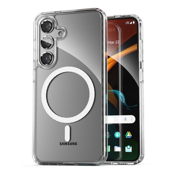 Samsung Galaxy S24 Plus Cover MagSafe TPU Gennemsigtig
