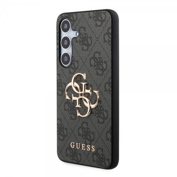 Guess Samsung Galaxy S24 Plus Cover 4G Metal Logo Sort