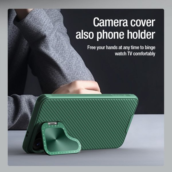 Nillkin Samsung Galaxy S24 Plus Cover CamShield Prop MagSafe Grøn