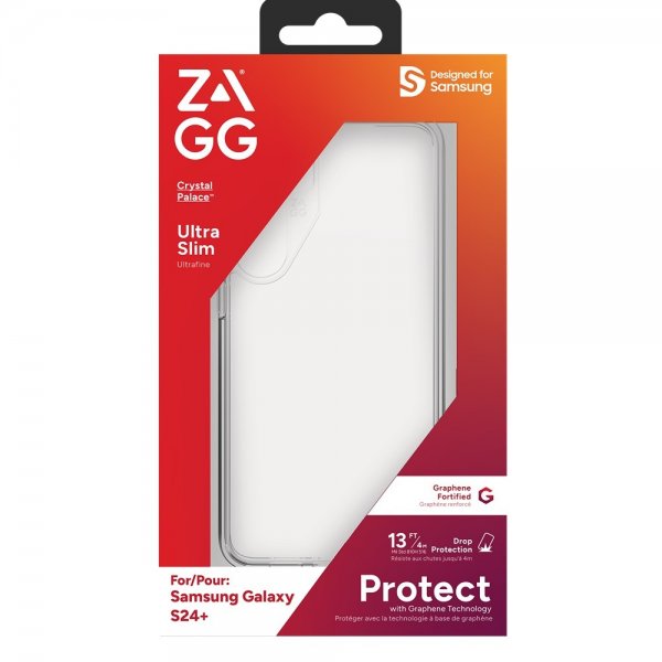 ZAGG Samsung Galaxy S24 Plus Cover Crystal Palace Transparent