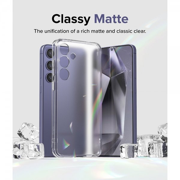 Ringke Samsung Galaxy S24 Plus Cover Fusion Matte Clear