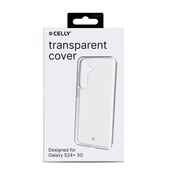 Celly Samsung Galaxy S24 Plus Cover GELSKIN Transparent